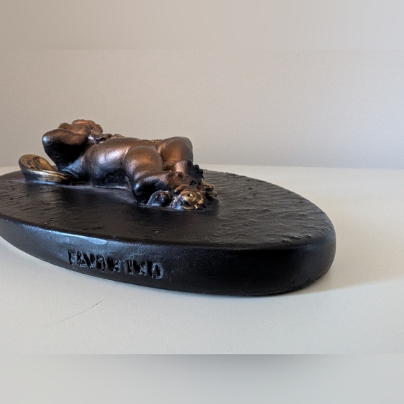 Vintage FAVOR CHALKWARE Cherub Angels - Picture 7 of 11